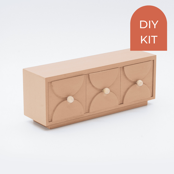 Dollhouse Miniature Rita Sideboard | DIY Kit